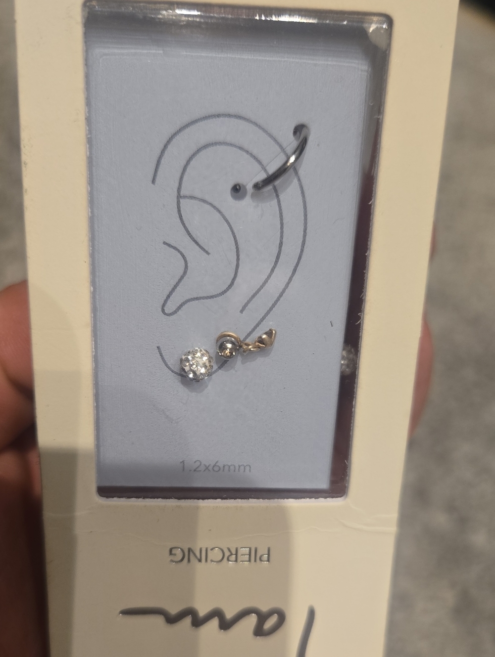 Delicate Silver Cubic Zirconia Ear Stud Set - Silver